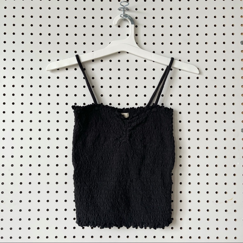 madewell smocked camisole